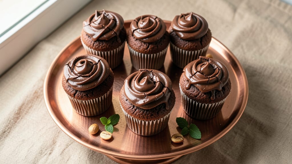 Big Chocolate Cupcakes Recipe: Triple-Layered Fudgy Moistness With Crispy Chocolate Shells