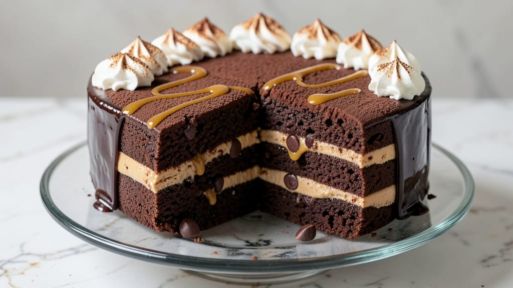 Café Latte Chocolate Cake Recipe: Mocha-Infused Layers with Velvet Crème