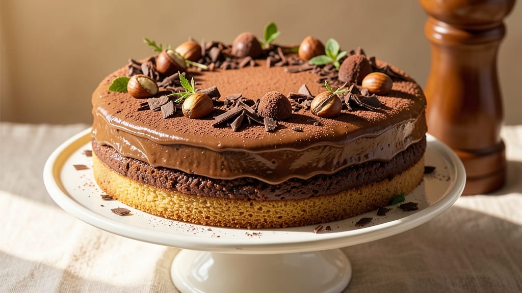 Belgian Chocolate Truffle Cake Recipe: Fudgy Layers and Decadent Ganache Topping