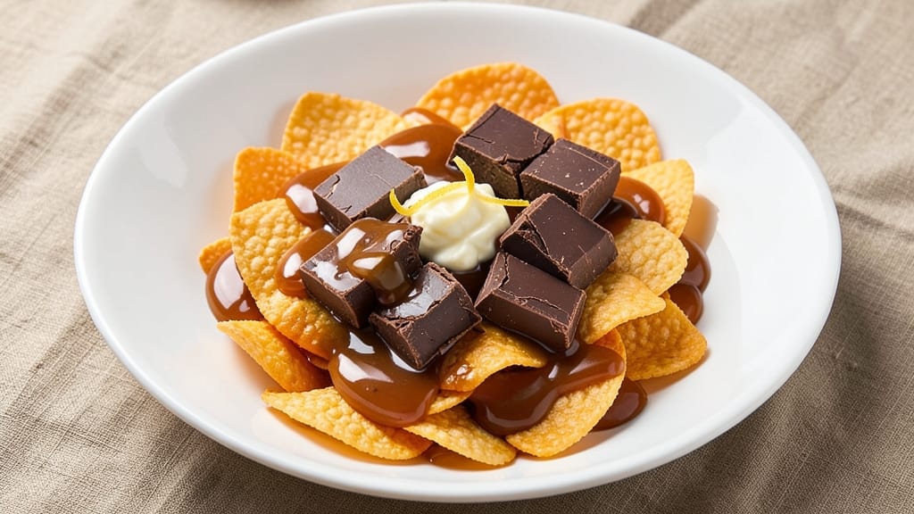 Caramel Chocolate Fritos Recipe: Crunchy Chips and Gooey Swirls in One Bite