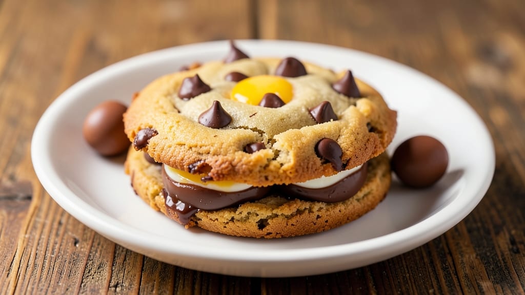 Cadbury Egg Chocolate Chip Cookie Recipe: Fudgy Centers with Crunchy Chocolate Eggs