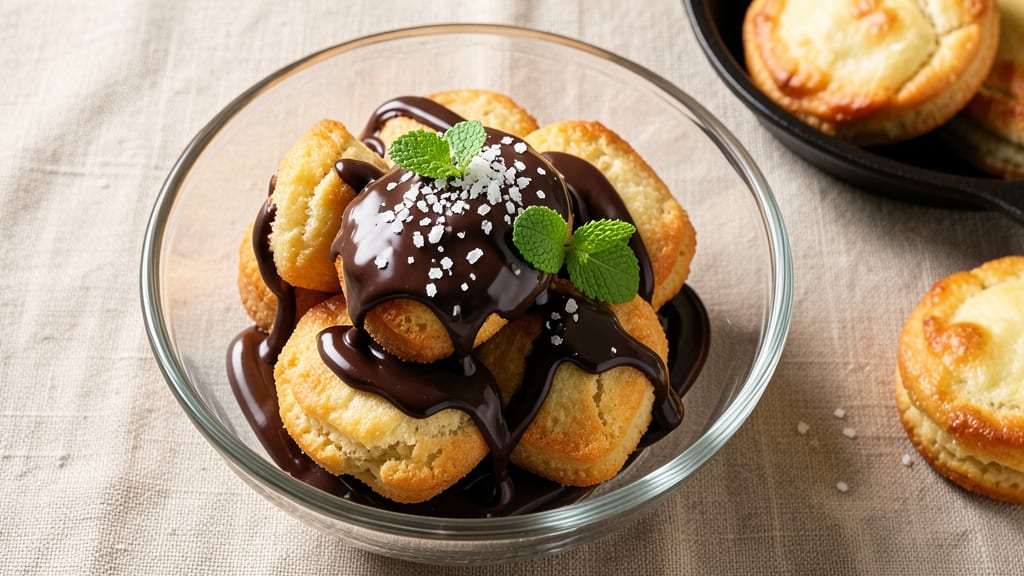 Biscuits Dipped in Chocolate Recipe: Crispy Shells With Gooey Centers