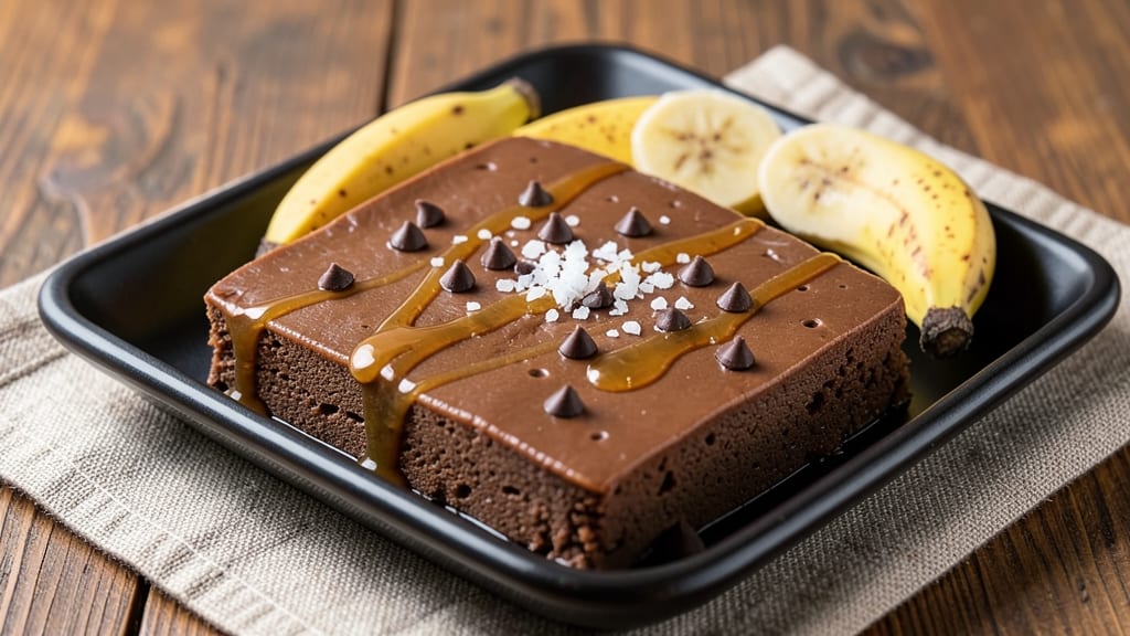 Banana Chocolate Fudge Recipe: Fudgy Swirls With Molten Chocolate Hearts