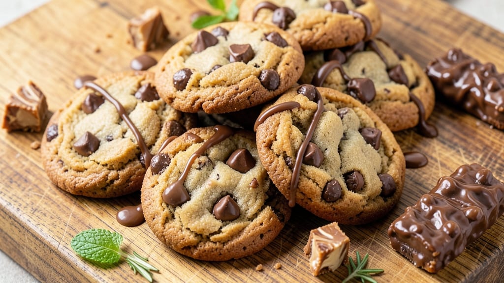 Butterfinger Chocolate Chip Cookie Recipe: Fudgy Centers and Crunchy Nut Pieces