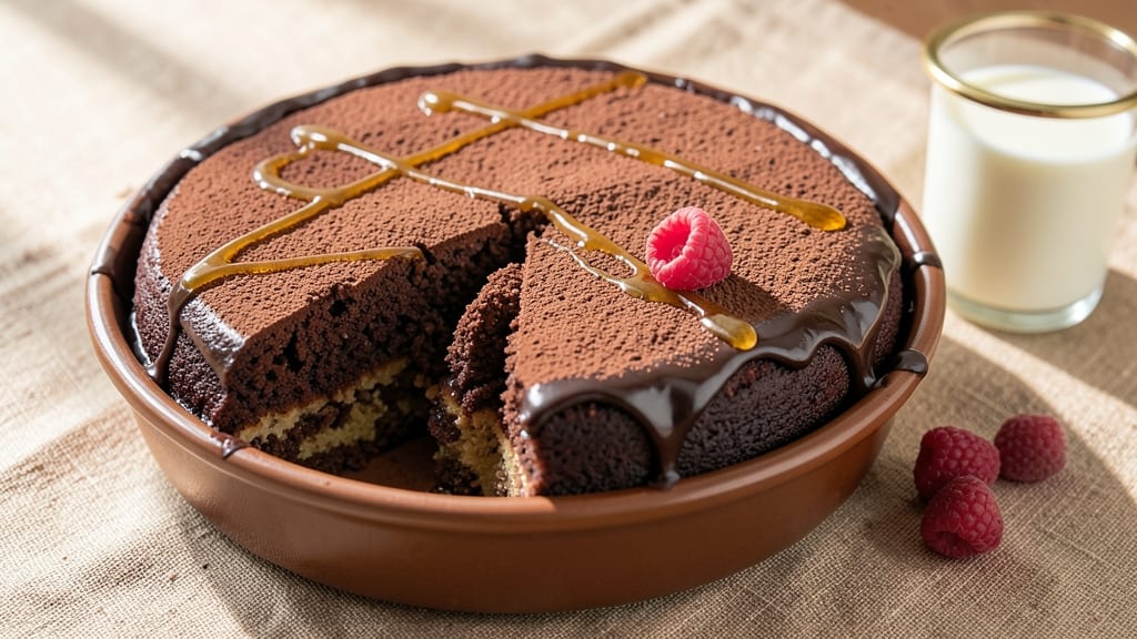 Best Moist Buttermilk Chocolate Cake Recipe: Deep Fudgy Cores and Vanilla Swirls