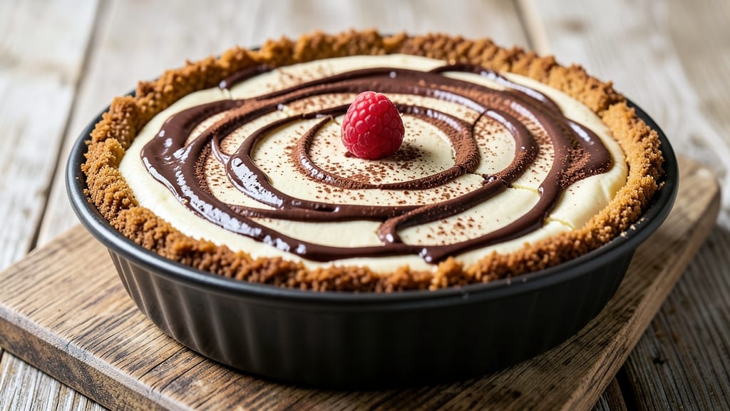 Baked Chocolate Swirl Cheesecake Recipe: Fudgy Cracks and Melty Swirls in One Bite