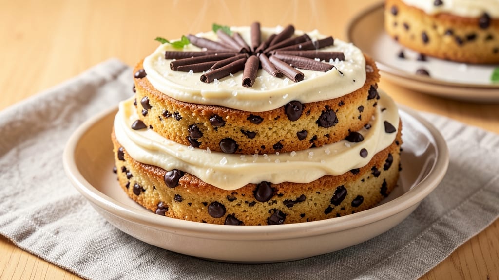 Cake Recipe Using Chocolate Chips: Double Fudgy Layers With Melty Pockets