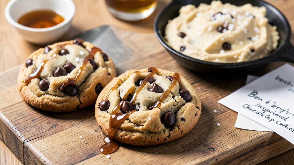 Ben & Jerry's Chocolate Chip Cookie Recipe: Warm, Gooey Centers With Ice Cream Pairing