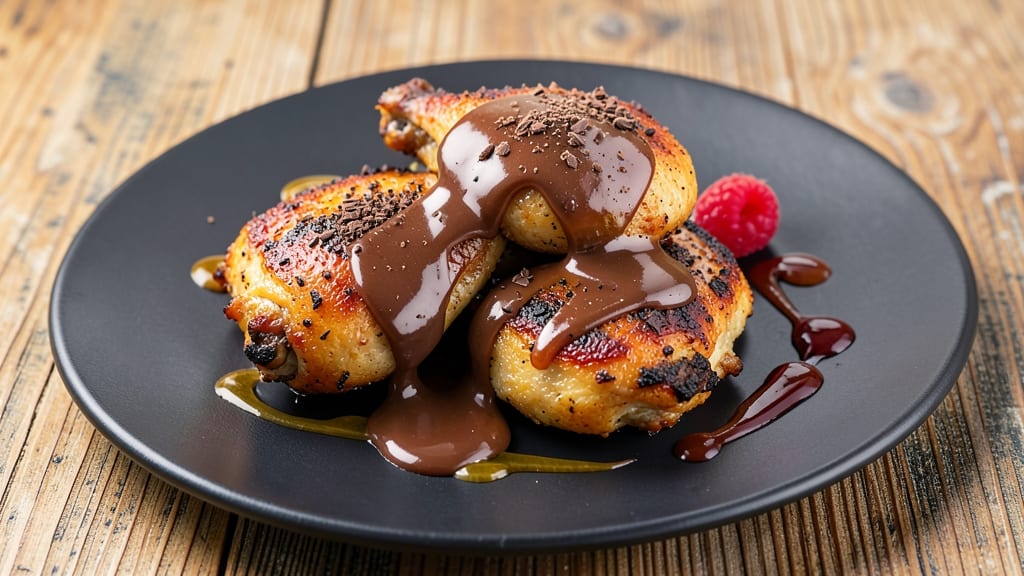 Chocolate Sauce Chicken Recipe: Sweet-Tart Glaze That Caramelizes Every Bite