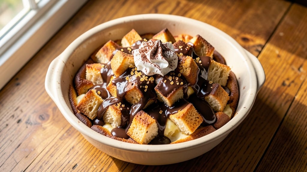 Carmine's Chocolate Bread Pudding Recipe: Deep Cocoa Richness with Toasted Bread Crunch