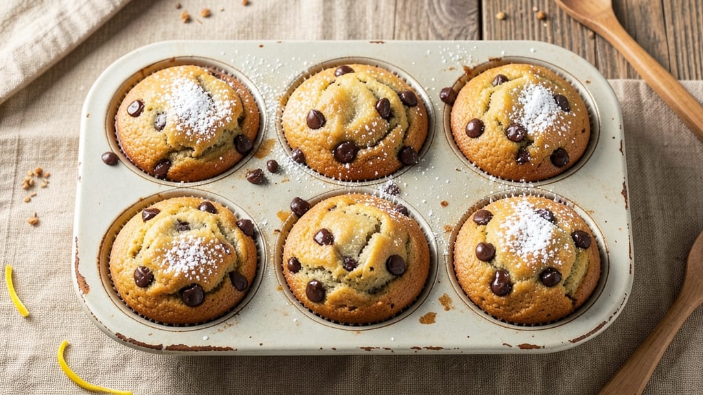 Banana Chocolate Chip Muffins Recipe: 4 Bananas, Double Chocolate Joy