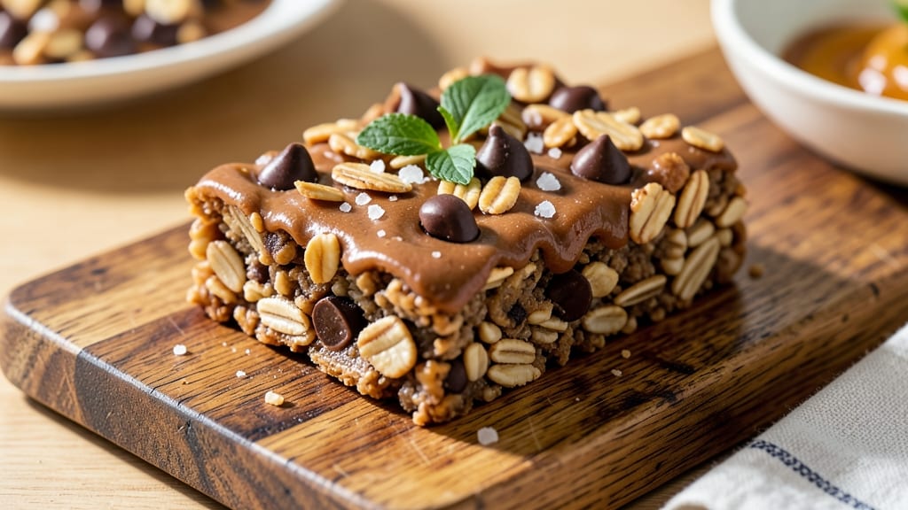 Chewy Peanut Butter Chocolate Chip Granola Bars Recipe: No-Bake Bites With Nutty Crunch and Melty Chunks