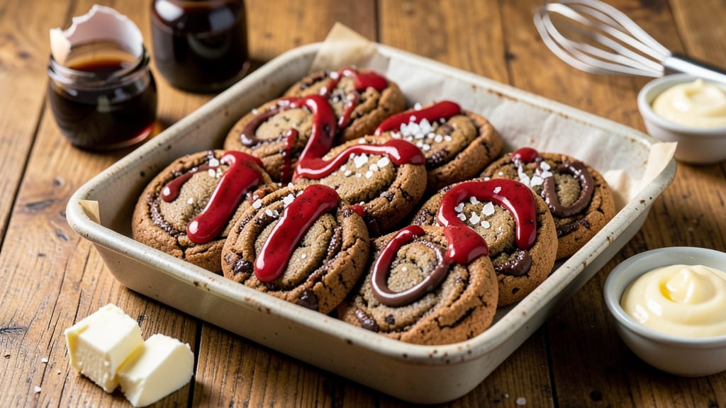 Chewy Chocolate Gingerbread Cookies Recipe: Spiced Molten Centers That Hold Shape