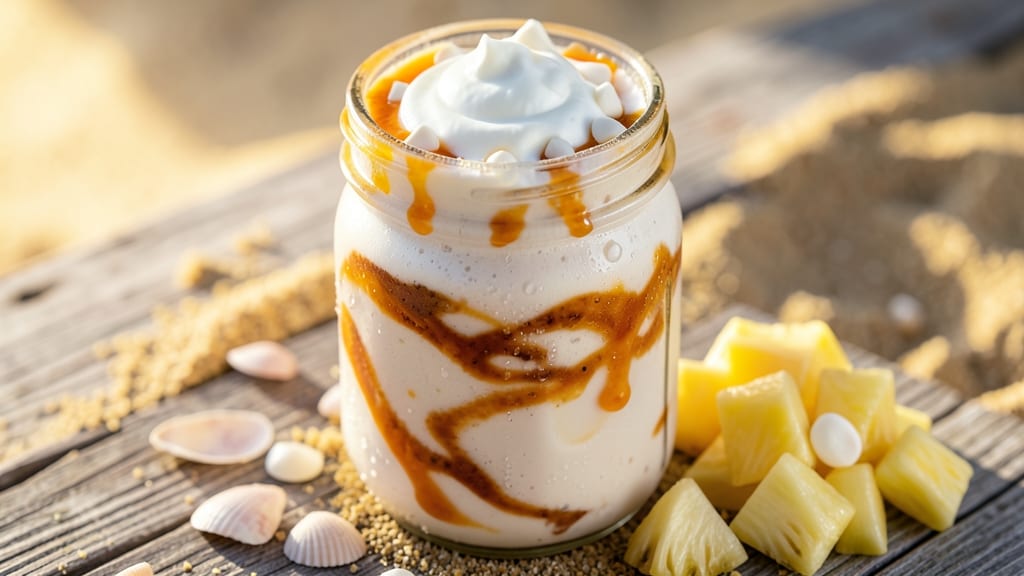 Beach Bum White Chocolate Tropical Smoothie Recipe: Sunshine-Inspired Bliss in 5 Minutes