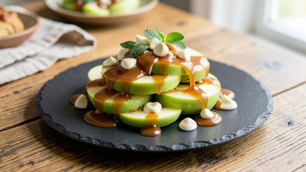 Caramel Apple With White Chocolate Recipe: Crunchy Celery-Topped Sweetness in 15 Minutes