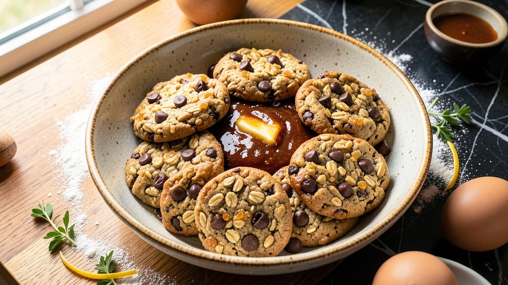 Chewy Oatmeal Chocolate Chip Recipe: Warm Spice and Gooey Drizzle Magic