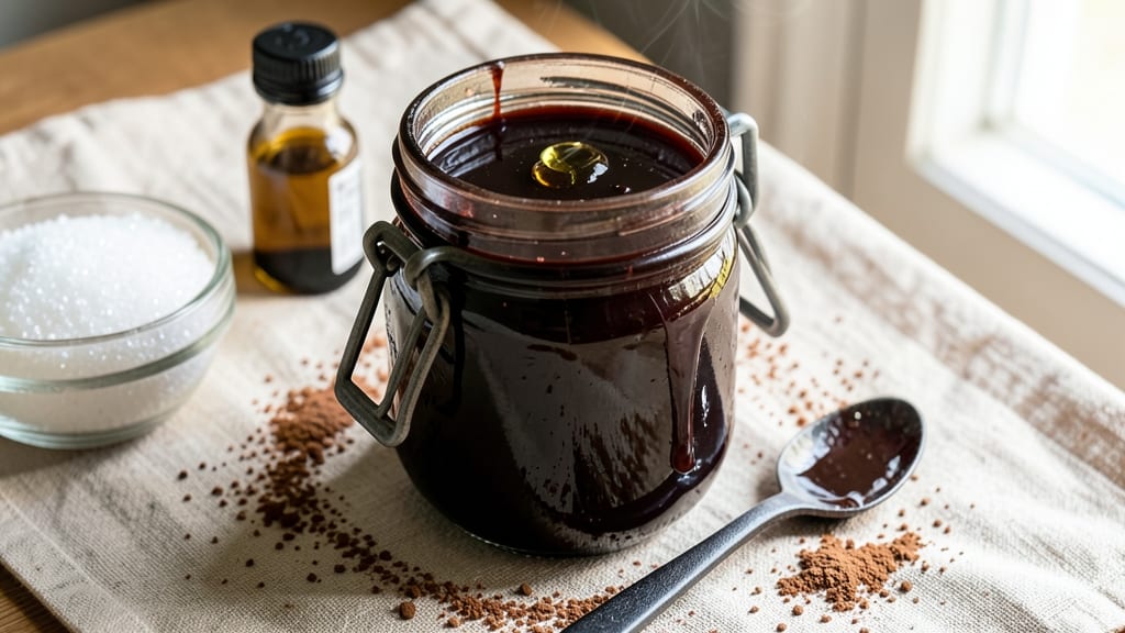 Canned Chocolate Syrup Recipe: Homemade Fudgy Thickness in Minutes