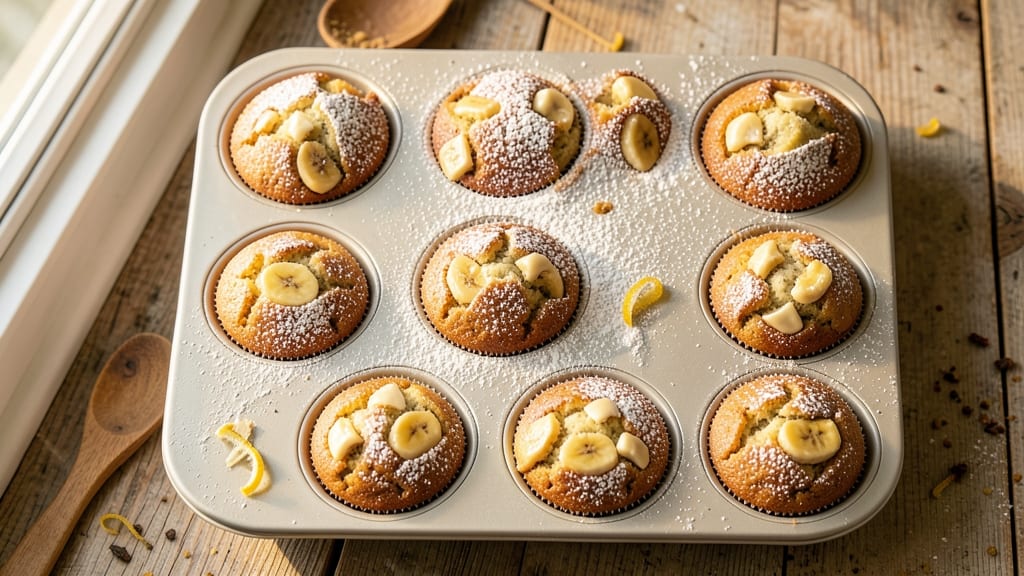 Banana and White Chocolate Muffins Recipe: Moist Layers and Melty Swirls