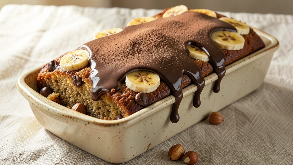 Banana Chocolate Loaf Cake Recipe: Moist Layers with Fudgy Chocolate Swirls