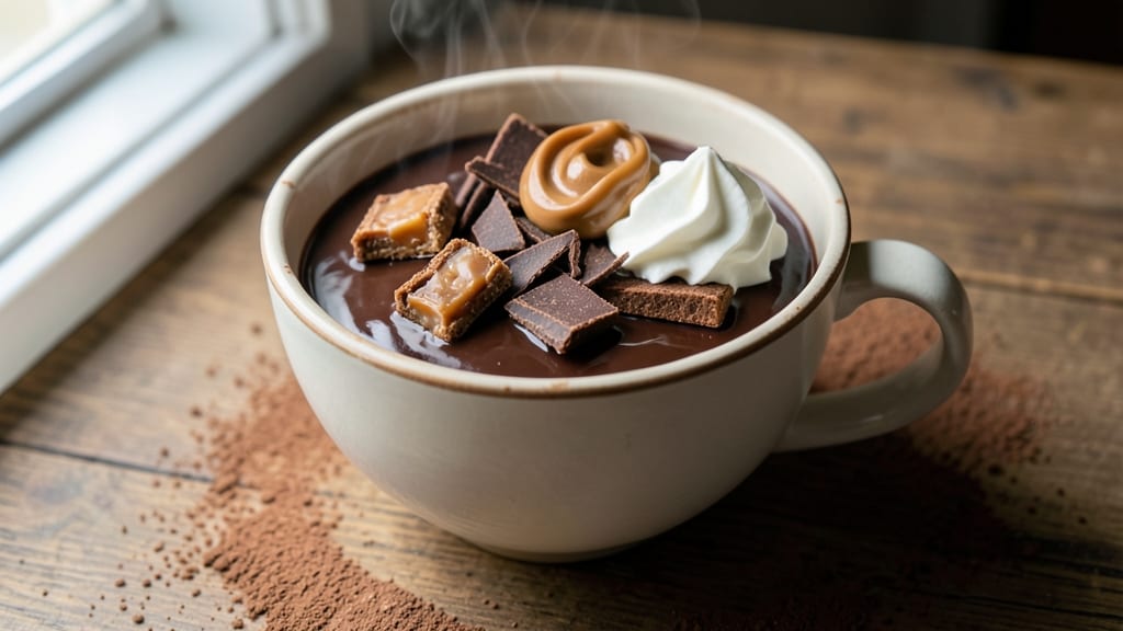 Butterfinger Hot Chocolate Recipe: Fudgy Swirls and Crunchy Peanut Butter Magic