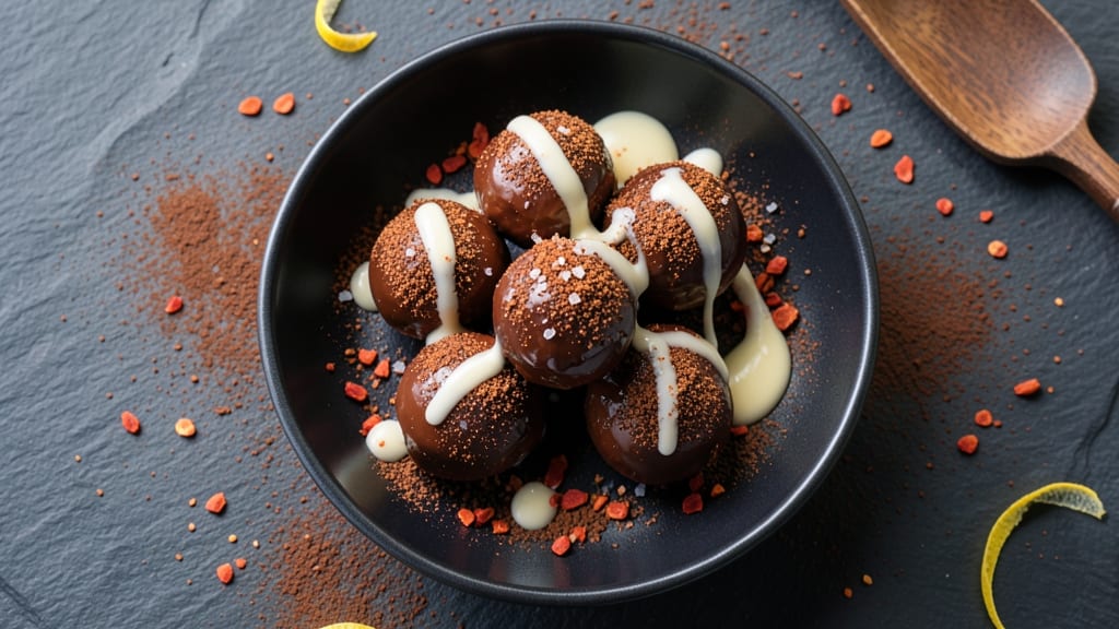 Chili Chocolate Truffles Recipe: Deep, Spiced Bites With Silky Ganache Hearts