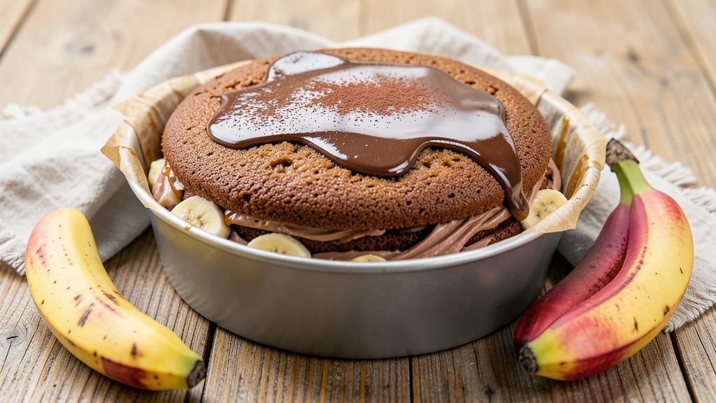Banana Chocolate Cake Mix Recipe: Fudgy Layers With Moist Centers in One Bite