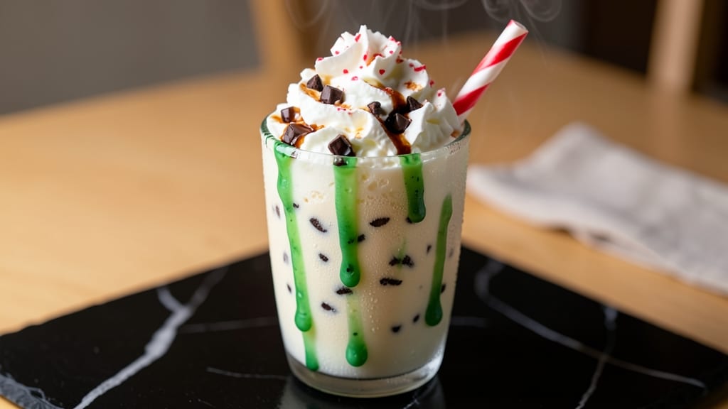 Chick Fil A Peppermint Chocolate Chip Milkshake Recipe: Frozen Boozy Bliss With Whipped Cream Topping