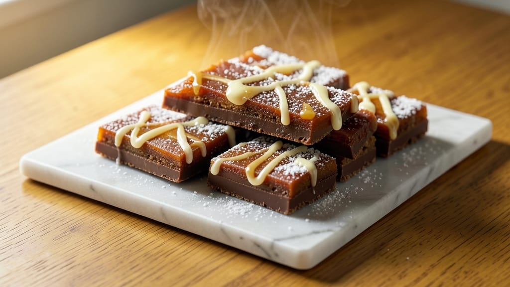 Butterscotch Chocolate Bars Recipe: Fudgy Swirls and Crispy Topping Magic