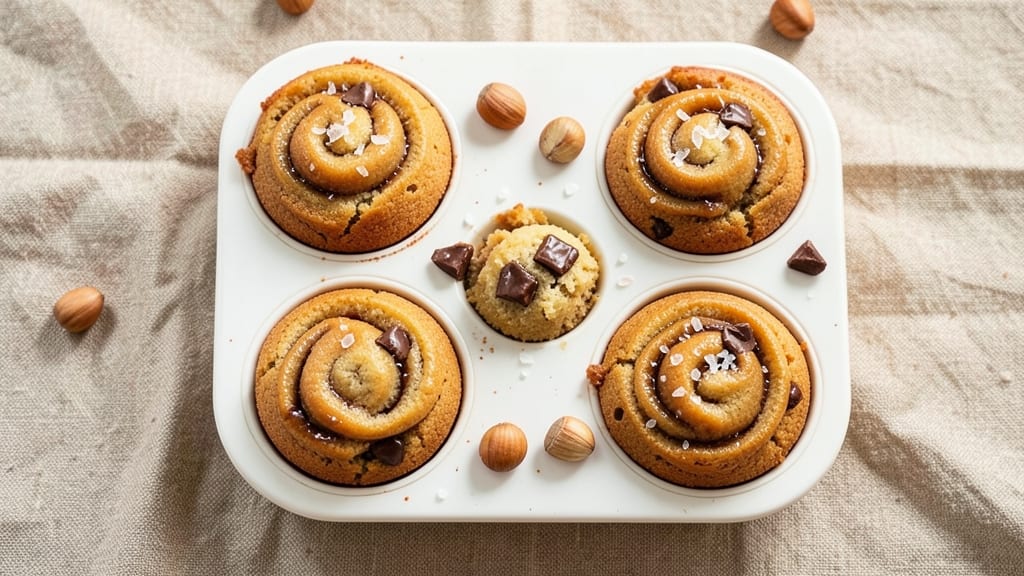 Banana Chocolate Espresso Swirl Muffins Recipe: Triple-Layered Moistness With Bold Coffee Kick