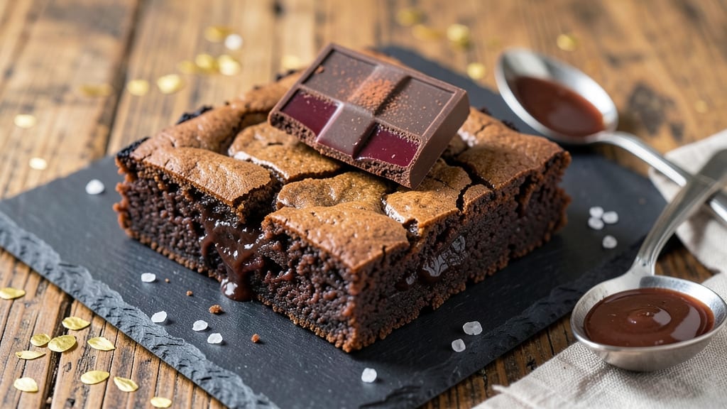 Brownie Recipe With Baking Chocolate Bar: Ultra Fudgy Cracks and Melty Centers