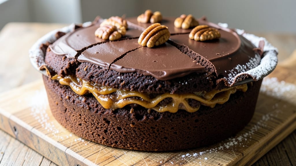 Bakers Square German Chocolate Cake Recipe: Triple-Layered Richness With Pecan-Filled Center