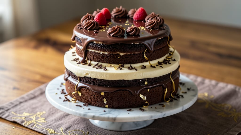 Best Chocolate Cake Recipe for Tiered Cakes: Moist Layers and Decadent Frosting Balance