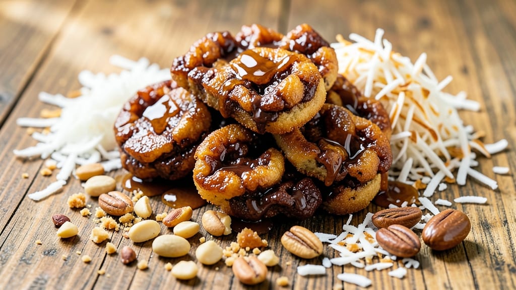 Filipino Chewy Chocolate Crinkles Recipe: Buttery Fudgy Bites with Toasted Coconut Twist