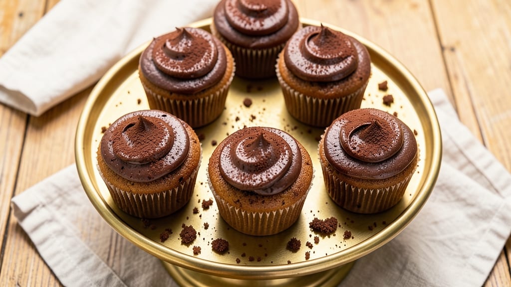 Best Moist Chocolate Cupcakes Recipe From Scratch: Velvet Fudgy Cores With Vanilla Frosting Swirls