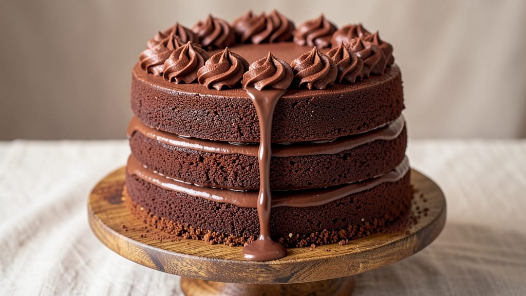 Blue Ribbon Chocolate Cake Recipe: Triple-Layered Richness With Moisture-Sealed Layers