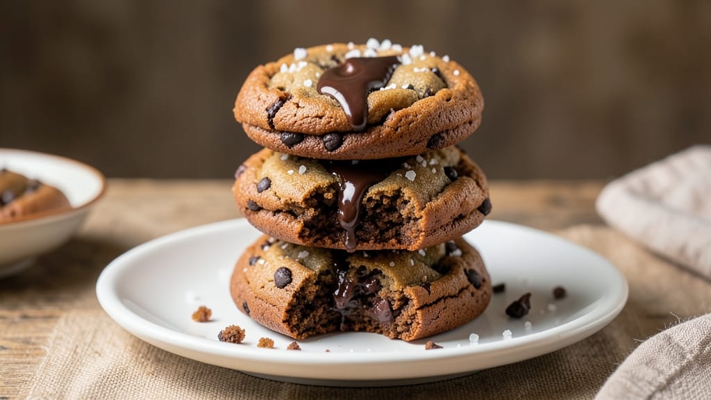 Chewy Triple Chocolate Cookies Recipe: Deep Chocolate Flavor With Every Bite