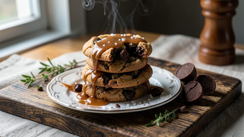 Bittersweet Chocolate Rustica Cookies Recipe: Fudgy Cracks With Melty Centers