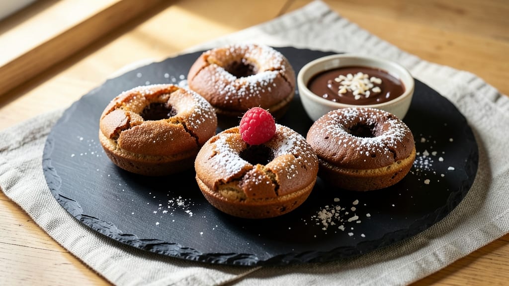 Baked Chocolate Donut Holes Recipe: Fudgy Cores and Chocolate Drizzle Magic