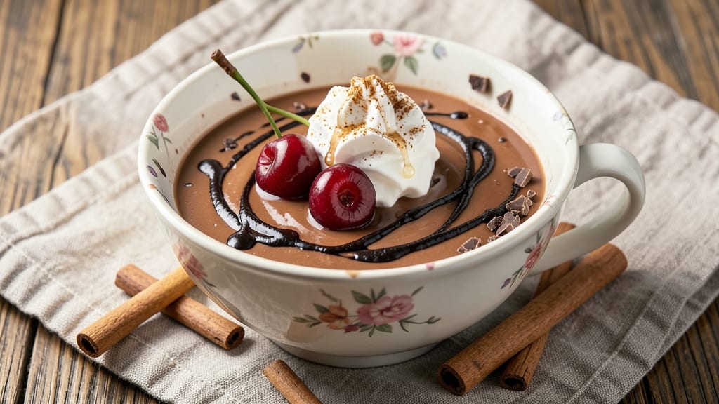 Cherry Hot Chocolate Recipe: Velvety Swirls With Fresh Fruit Twist