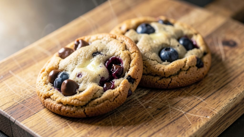 Blueberry Chocolate Chip Cookie Recipe: Bursting Blueberries and Melty Chocolate