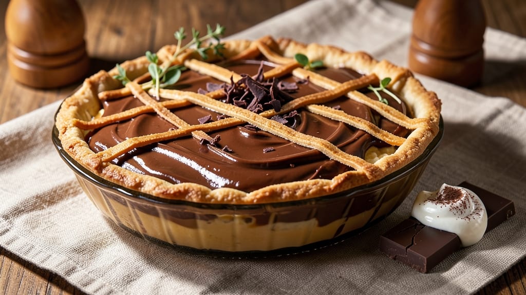 Best Chocolate Pie Recipe: Seriously Rich Fudge Swirls With Crisp Edges