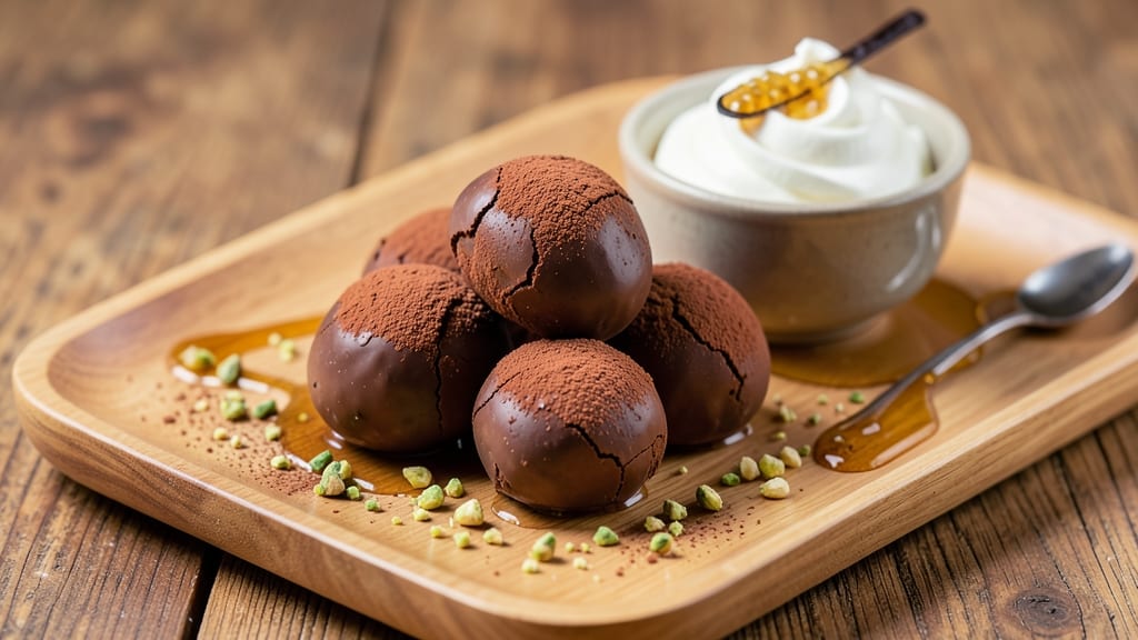 Children's Chocolate Truffles Recipe: Fudgy Cocoa Hearts With Silky Ganache
