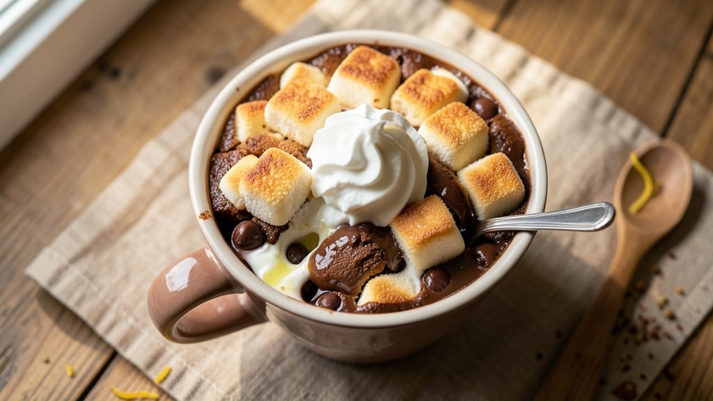 Baked Hot Chocolate Recipe: Marshmallow-Melted Clouds in 10 Minutes