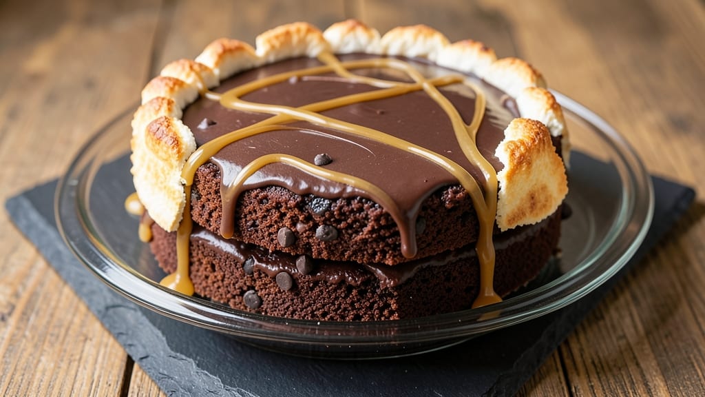 Best Chocolate Fudge Cake Recipe In The World: Triple-Layered Decadence With Crunchy Topping